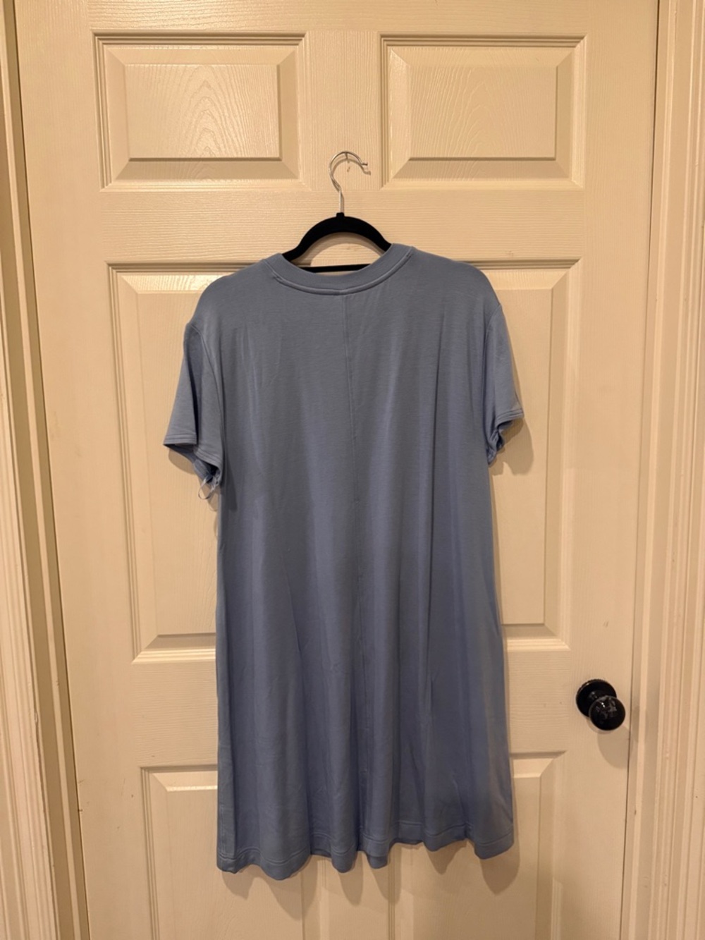Lou & Grey Signature Soft blue pocket tee dress, large - Picture 6 of 7